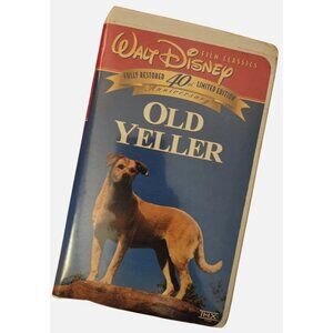 Walt Disney Old Yeller 40th Anniversary Edition VHS Tape